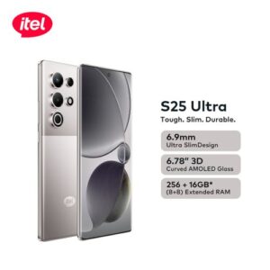 itel S25 Ultra 6.78" AMOLED 256+8 4G Android-Titanium