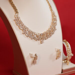 LuxeCZ Radiance 3-Piece zirconia Jewelry Set