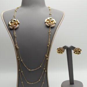 Stunning Gold-Plated Jewelry Set