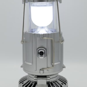 Portable Rechargeable And Solar Camping Fan with LED Lantern.