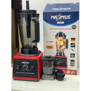 Maximus Heavy Duty Multi-Purpose Blender (Model JV-9880, 8000W, 3.5L Capacity)